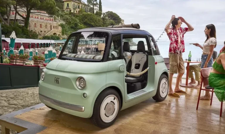 Fiat Topolino coche eléctrico pequeño barato