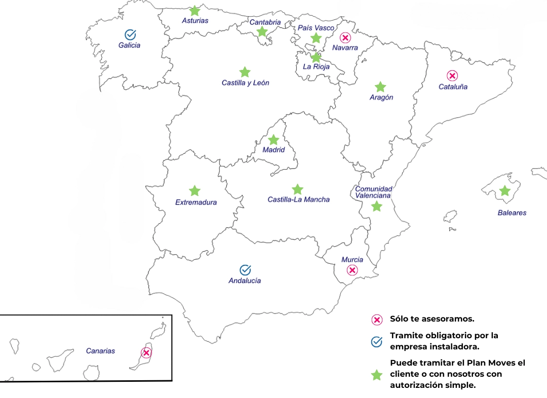 Mapa plan moves emovili