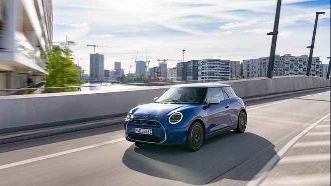 La carga de Mini Cooper SE