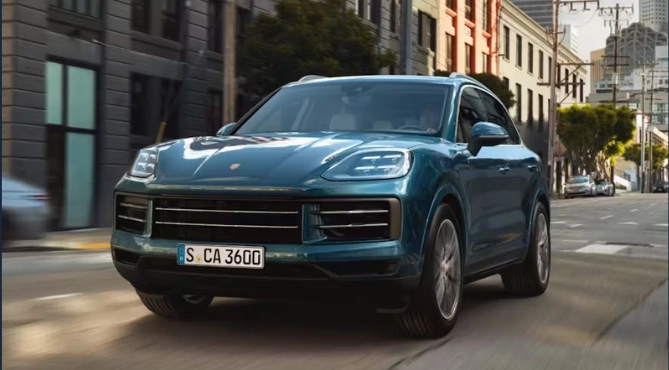 La carga de Porsche Cayenne E-Hybrid