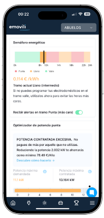 aplicación emovili connect